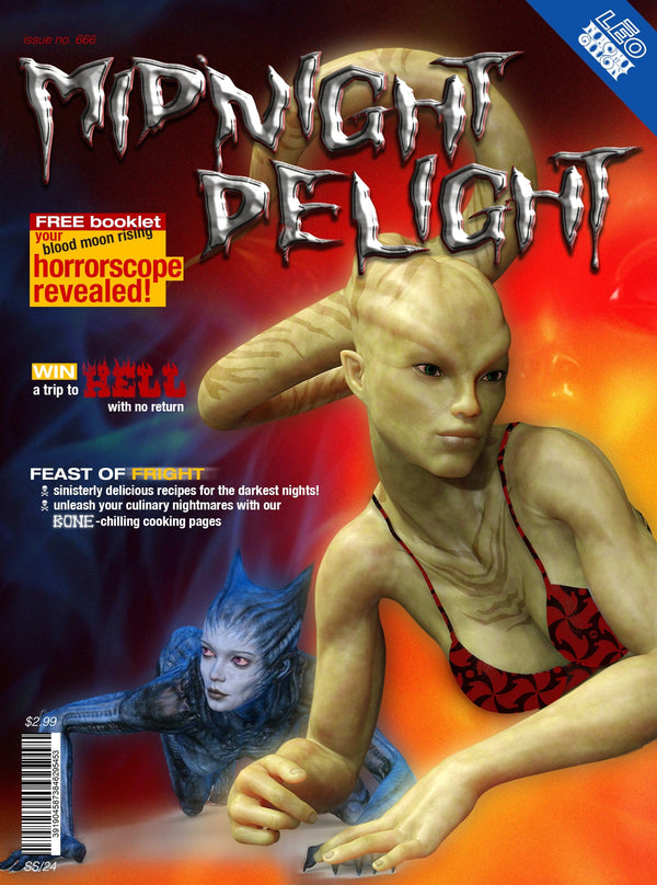 X LEO OFFICIAL T-Shirt Monster - Black-Naomi Gilon-APOC STORE