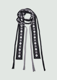 Scarfs Checks Set-Onrushw23fh-APOC STORE