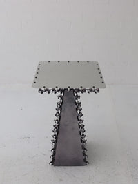 144 Rivets - Side Table-Tom Pearson-APOC STORE