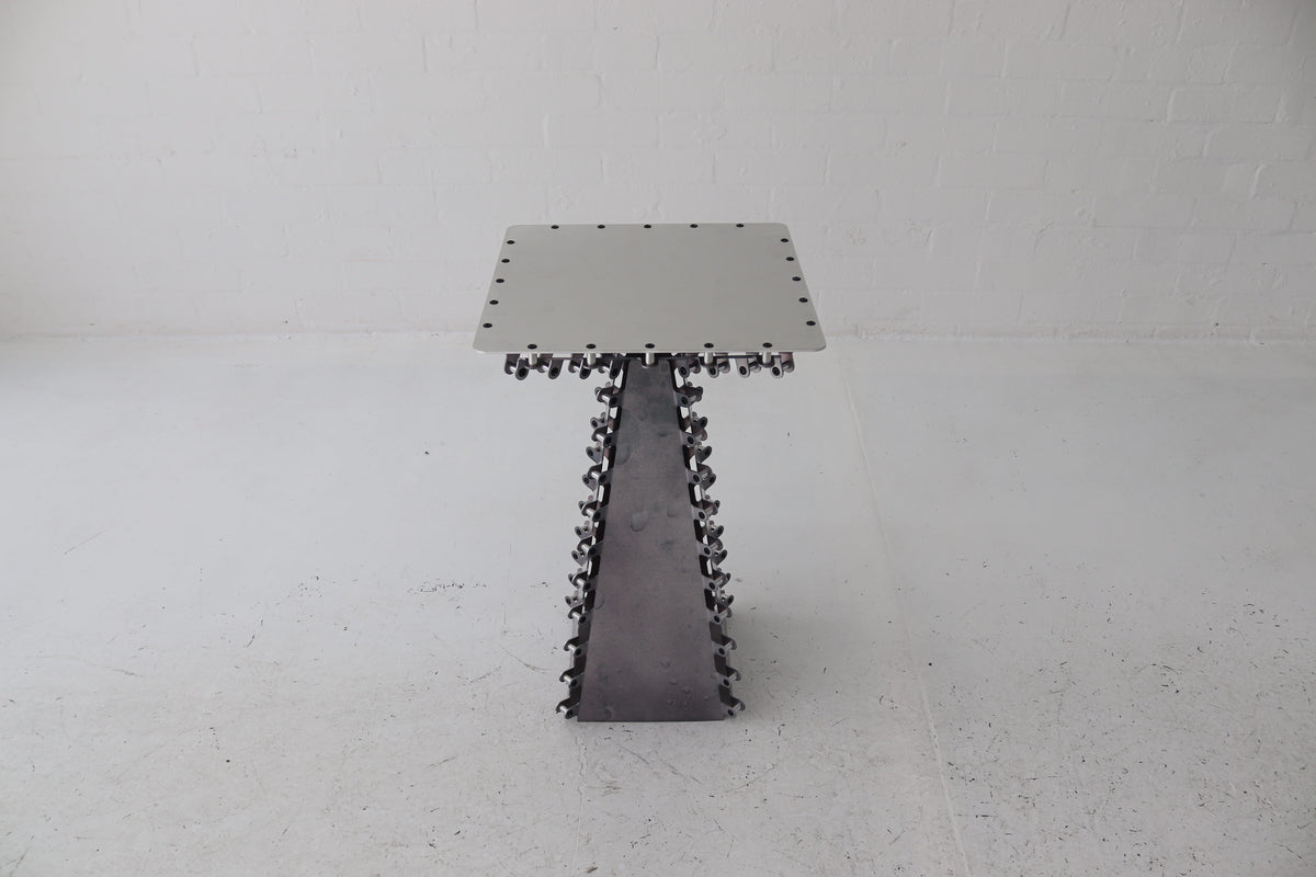 144 Rivets - Side Table-Tom Pearson-APOC STORE