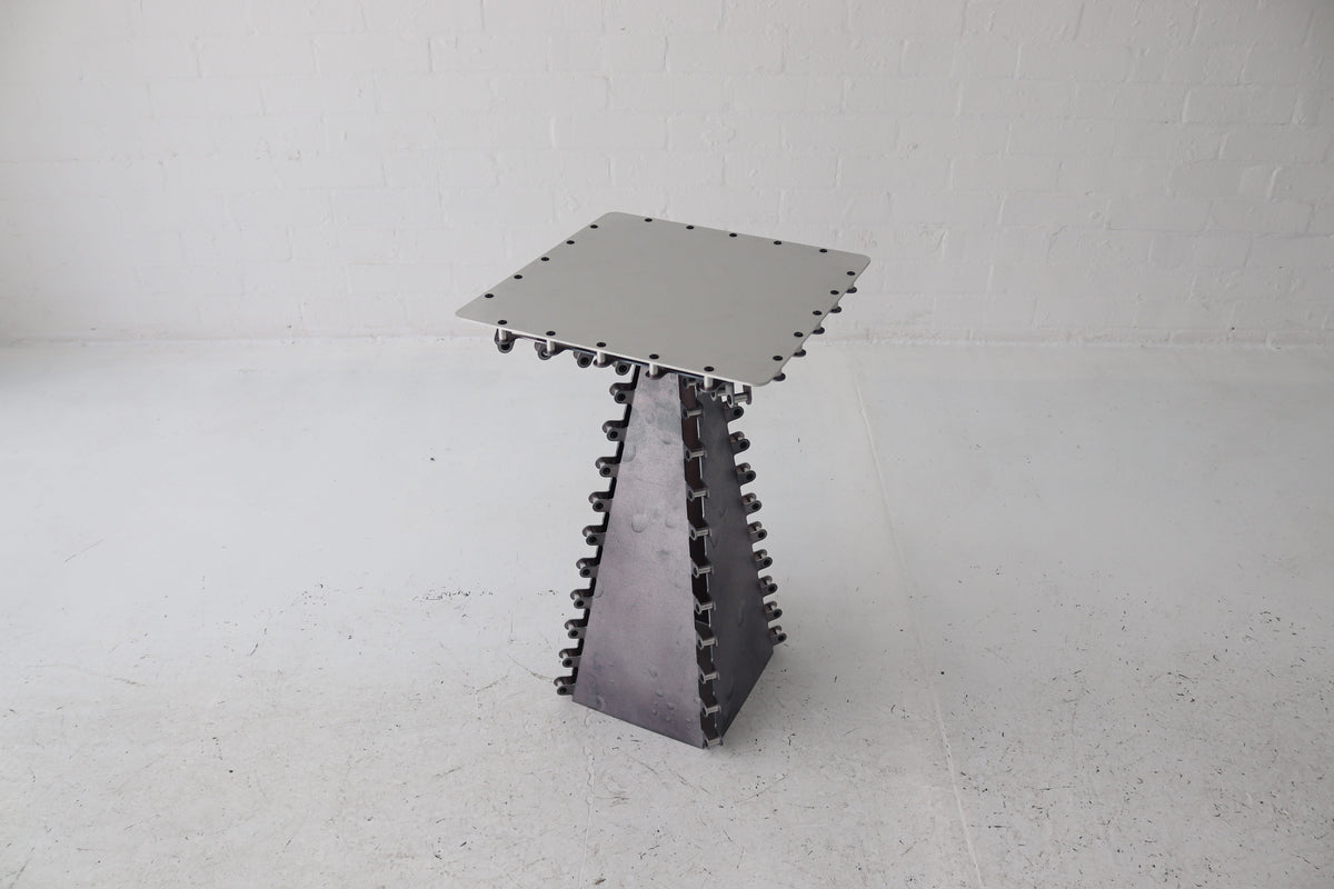 144 Rivets - Side Table-Tom Pearson-APOC STORE