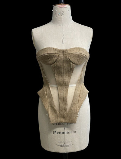 HESSIAN CORSET-Gyouree Kim-APOC STORE