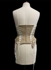 HESSIAN CORSET-Gyouree Kim-APOC STORE