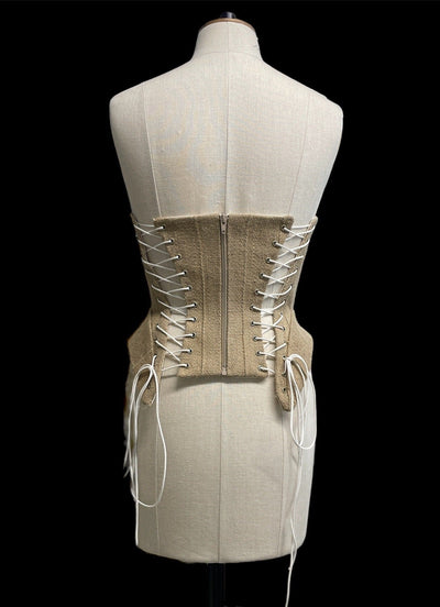 HESSIAN CORSET-Gyouree Kim-APOC STORE