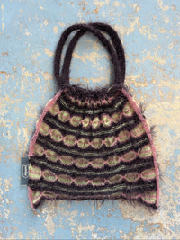 Reversible Knitted Bag Pink-deparel-APOC STORE