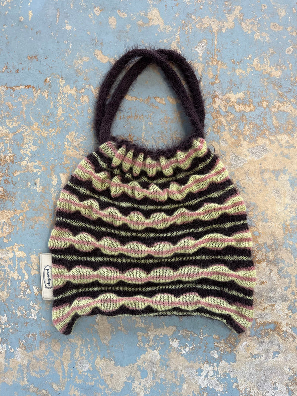 Reversible Knitted Bag Pink-deparel-APOC STORE