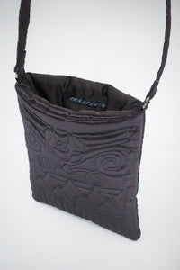 QUILTED DOOR TOTE BROWN-Fior di Latte-APOC STORE