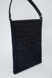QUILTED COLUMN TOTE LARGE-Fior di Latte-APOC STORE