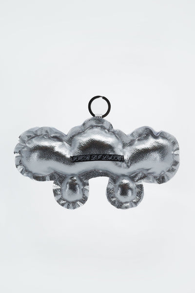 CORNER FLOWER KEYCHAIN SILVER-Fior di Latte-APOC STORE