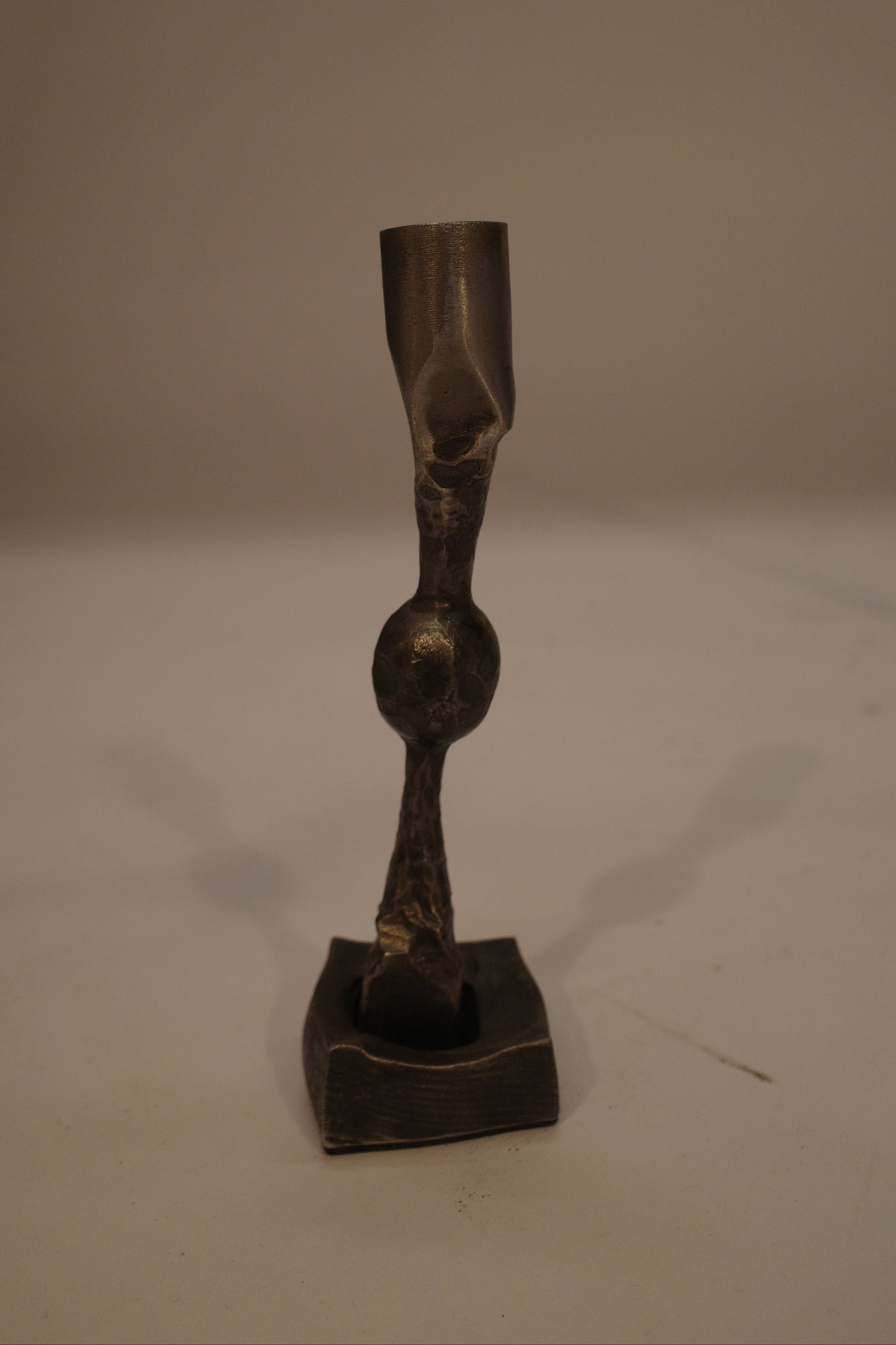 Forged candle holder no.1-Barnaby Lewis-APOC STORE