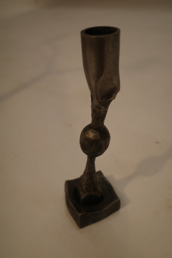 Forged candle holder no.1-Barnaby Lewis-APOC STORE