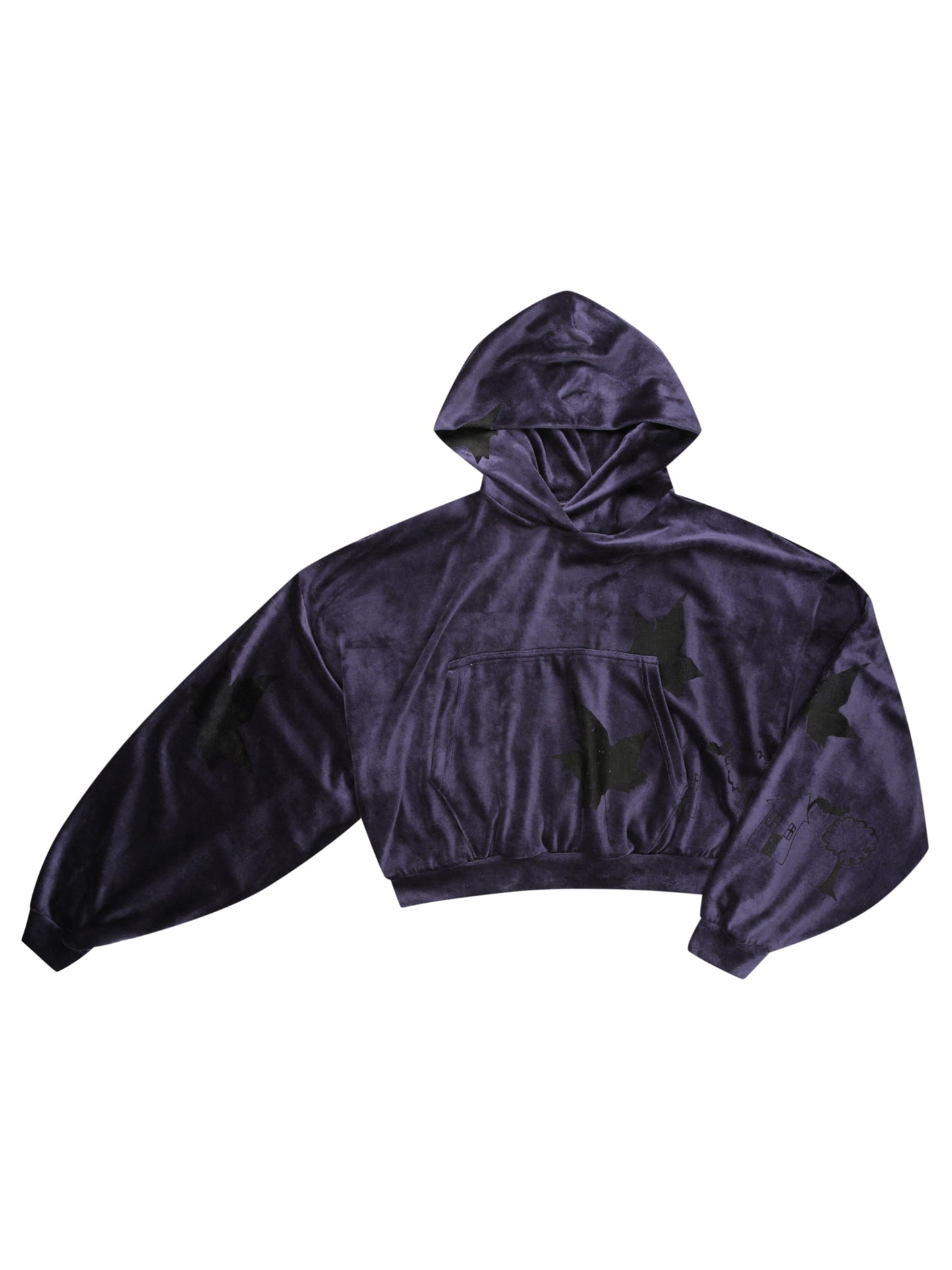 Yummy mummy hoodie in midnight-NIAMH GALEA-APOC STORE