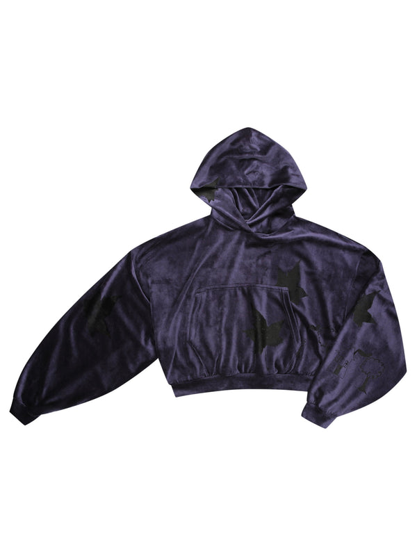 Yummy mummy hoodie in midnight-NIAMH GALEA-APOC STORE