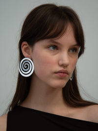 RAQUEL SILVER EARRINGS-EYLAND-APOC STORE