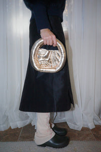 RIPPLE BAG GOLD-Fior di Latte-APOC STORE