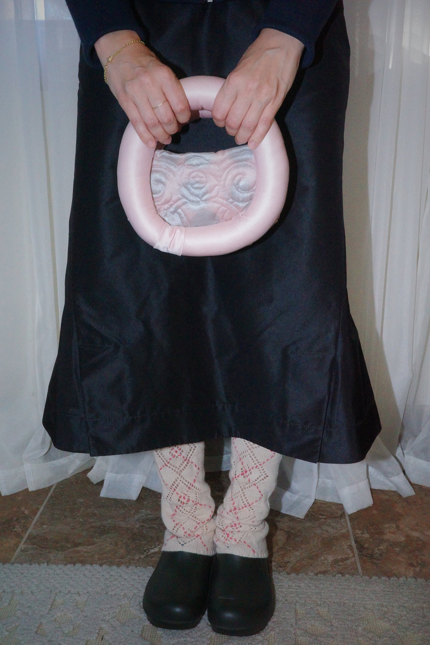RIPPLE BAG PINK-Fior di Latte-APOC STORE