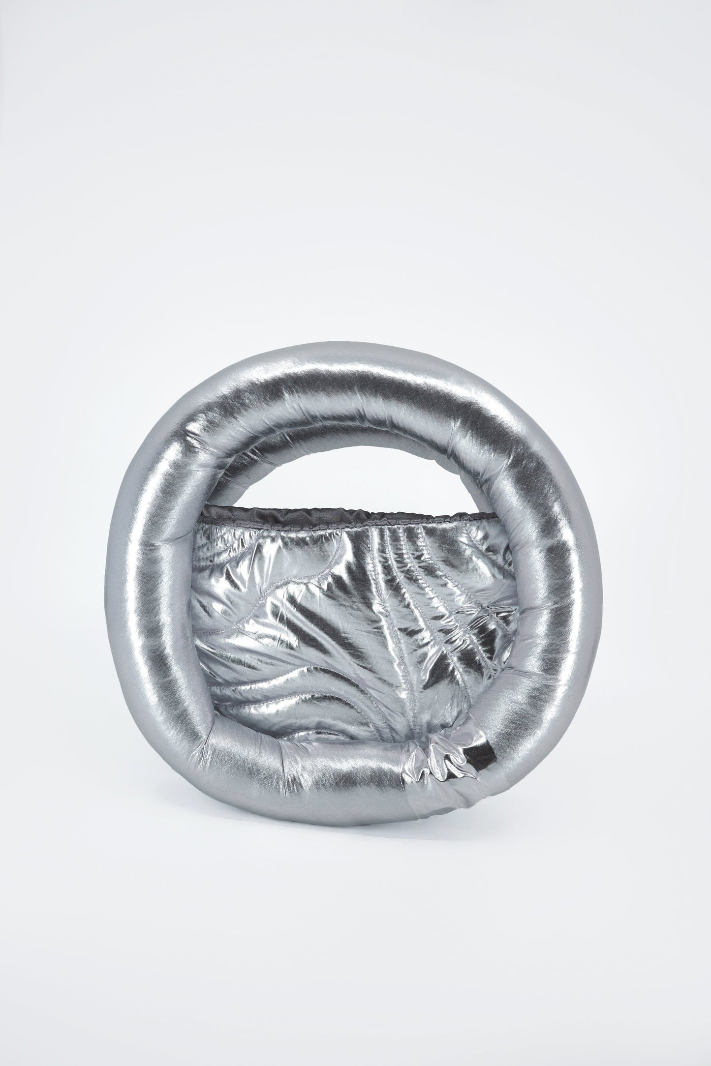 RIPPLE BAG SILVER-Fior di Latte-APOC STORE