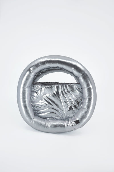 RIPPLE BAG SILVER-Fior di Latte-APOC STORE