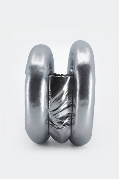 RIPPLE BAG SILVER-Fior di Latte-APOC STORE