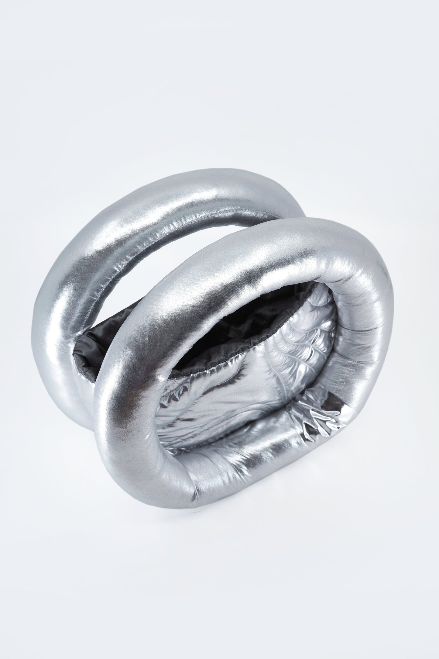 RIPPLE BAG SILVER-Fior di Latte-APOC STORE