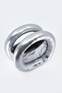 RIPPLE BAG SILVER-Fior di Latte-APOC STORE