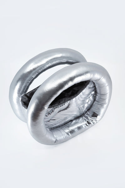 RIPPLE BAG SILVER-Fior di Latte-APOC STORE