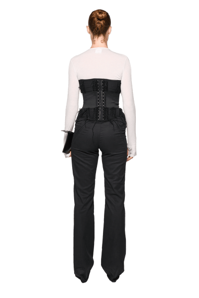 Nicole Under Bust Corset - Black