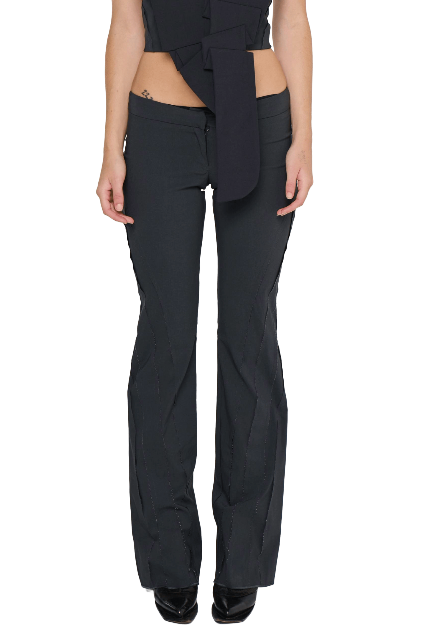 Spliced Pant Low Rise - Iron Grey