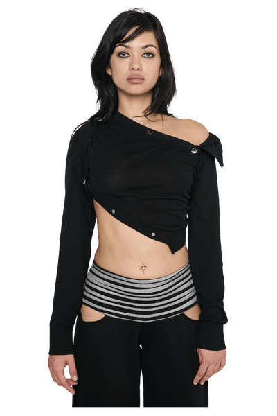 Dark Horse Cardigan - Black