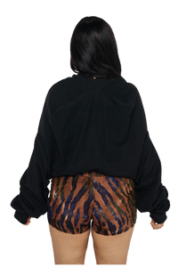 Upside Down Jumper Black-Karlaidlaw-APOC STORE