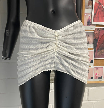 Lace Jersey Tube Top / Skirt (2way)-Gyouree Kim-APOC STORE