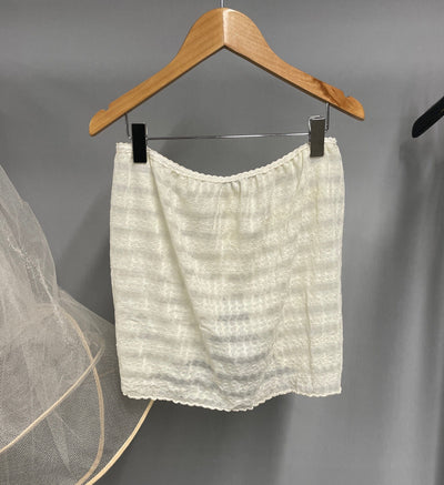 Lace Jersey Tube Top / Skirt (2way)-Gyouree Kim-APOC STORE