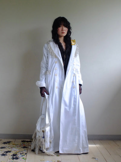 Christine’s pleated coat-Polyhedron-APOC STORE