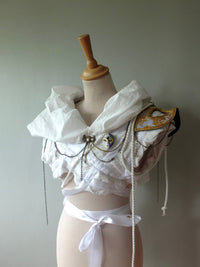 Golden mask top-Polyhedron-APOC STORE