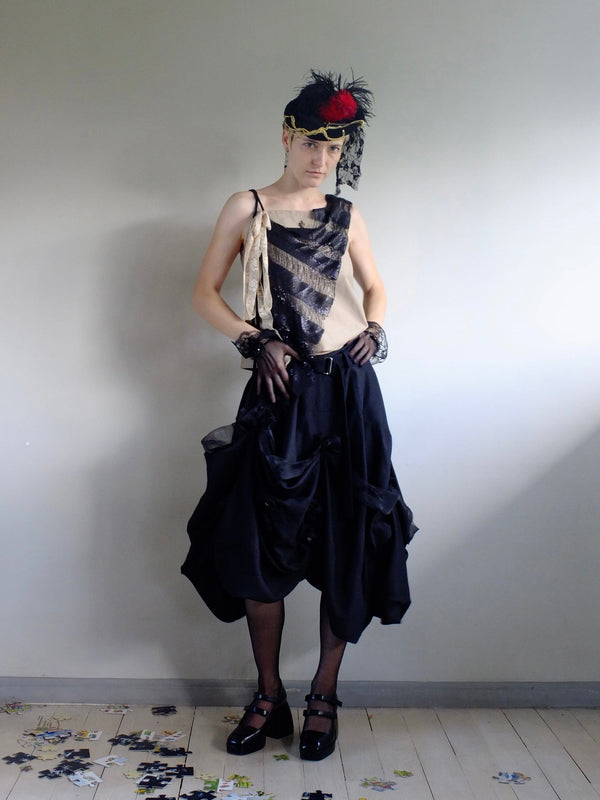 Melange sparkle top-Polyhedron-APOC STORE