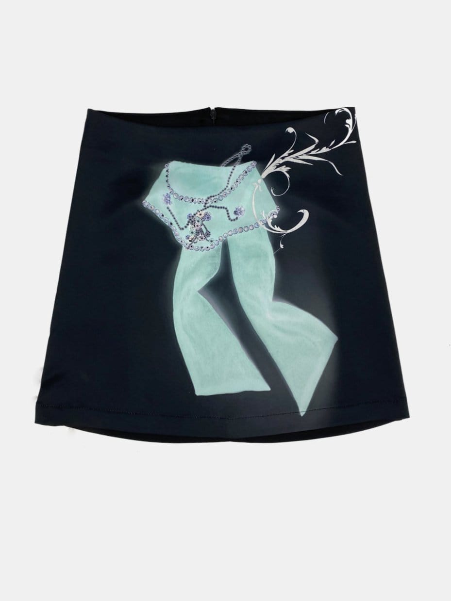 AYAM SATIN SKIRT-Lalameemee-APOC STORE