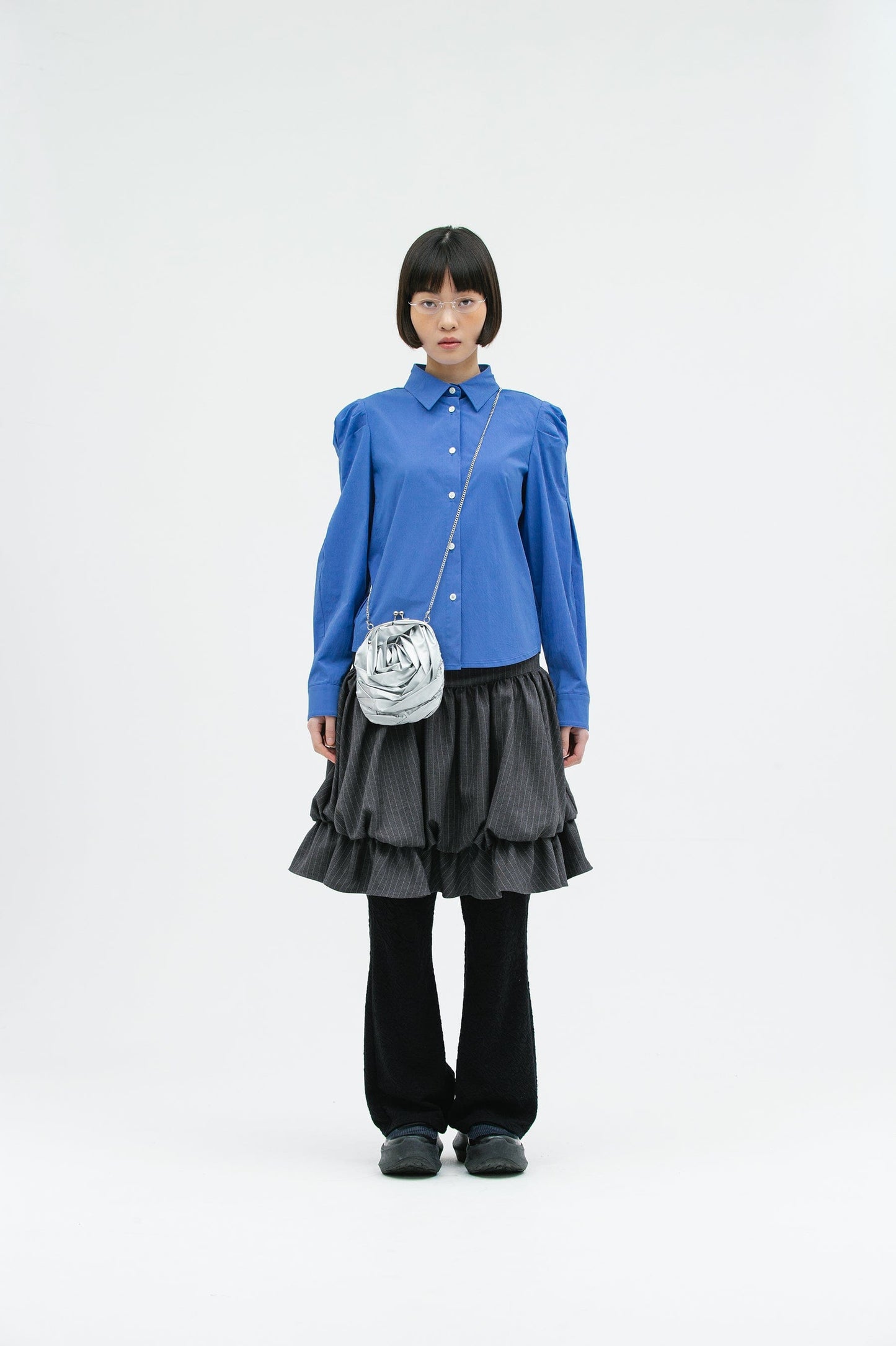 ROSE DISCORD CHAIN BAG SILVER-SAENGIN STUDIOS-APOC STORE