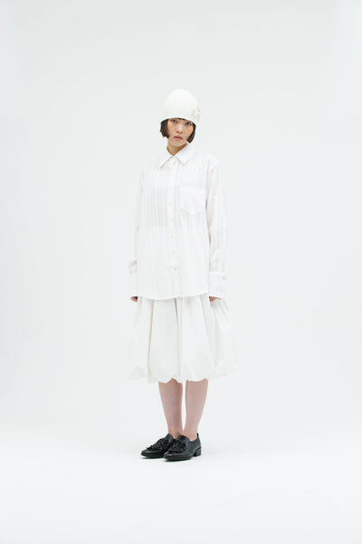 FLOWER PATCH BEANIE WHITE-SAENGIN STUDIOS-APOC STORE