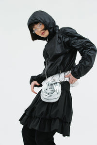 ROSE DISCORD CHAIN BAG SILVER-SAENGIN STUDIOS-APOC STORE