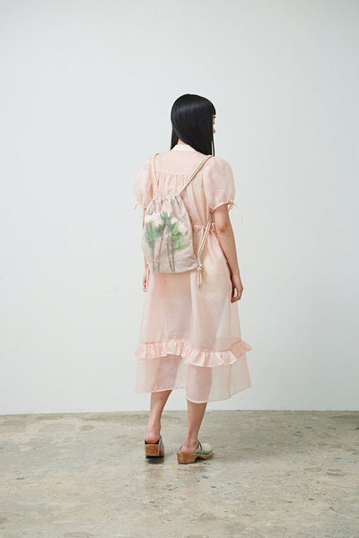 ROSE BACKPACK PINK-SAENGIN STUDIOS-APOC STORE