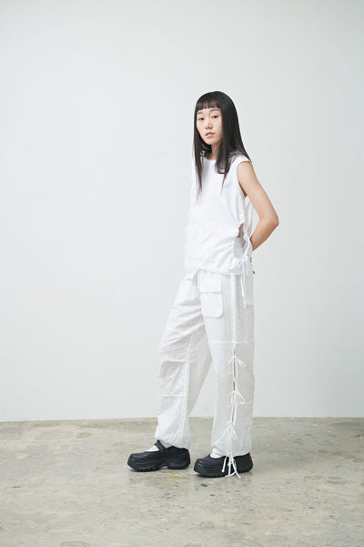 HALF SHA VEST WHITE-SAENGIN STUDIOS-APOC STORE