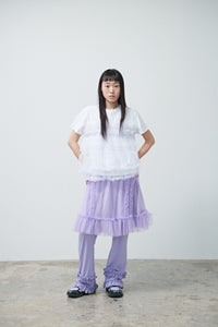ROSE SYMPHONY SHORT SLEEVE WHITE-SAENGIN STUDIOS-APOC STORE
