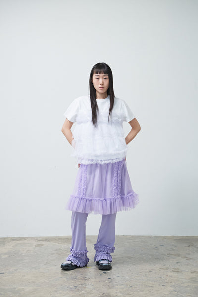 ROSE SYMPHONY SHORT SLEEVE WHITE-SAENGIN STUDIOS-APOC STORE