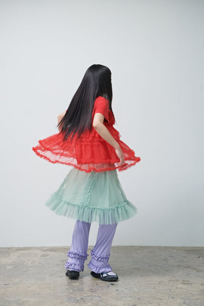 ROSE SYMPHONY SHORT SLEEVE RED-SAENGIN STUDIOS-APOC STORE