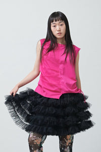 HALF SHA VEST PINK-SAENGIN STUDIOS-APOC STORE