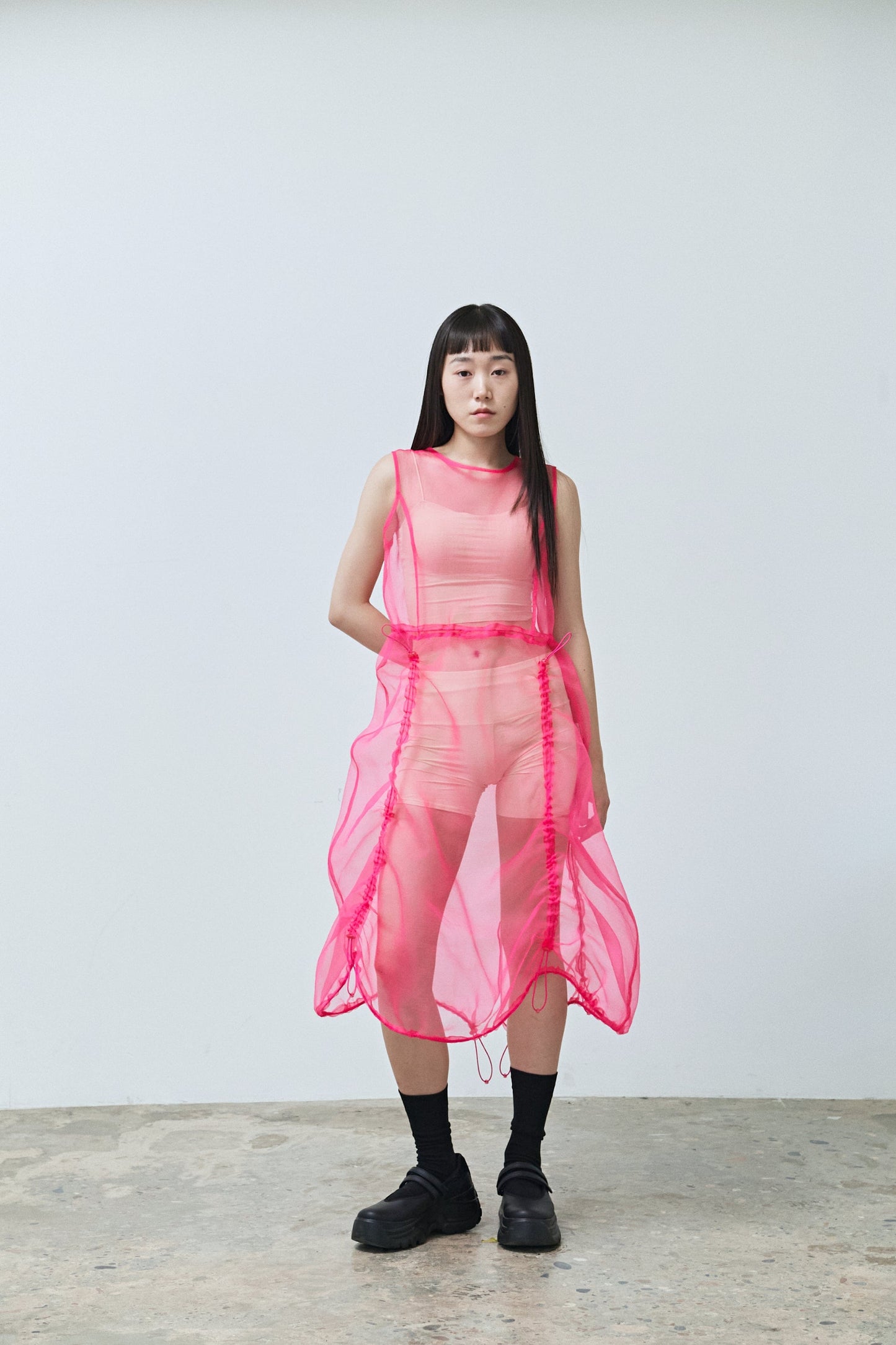 STOPPER SHA DRESS PINK-SAENGIN STUDIOS-APOC STORE