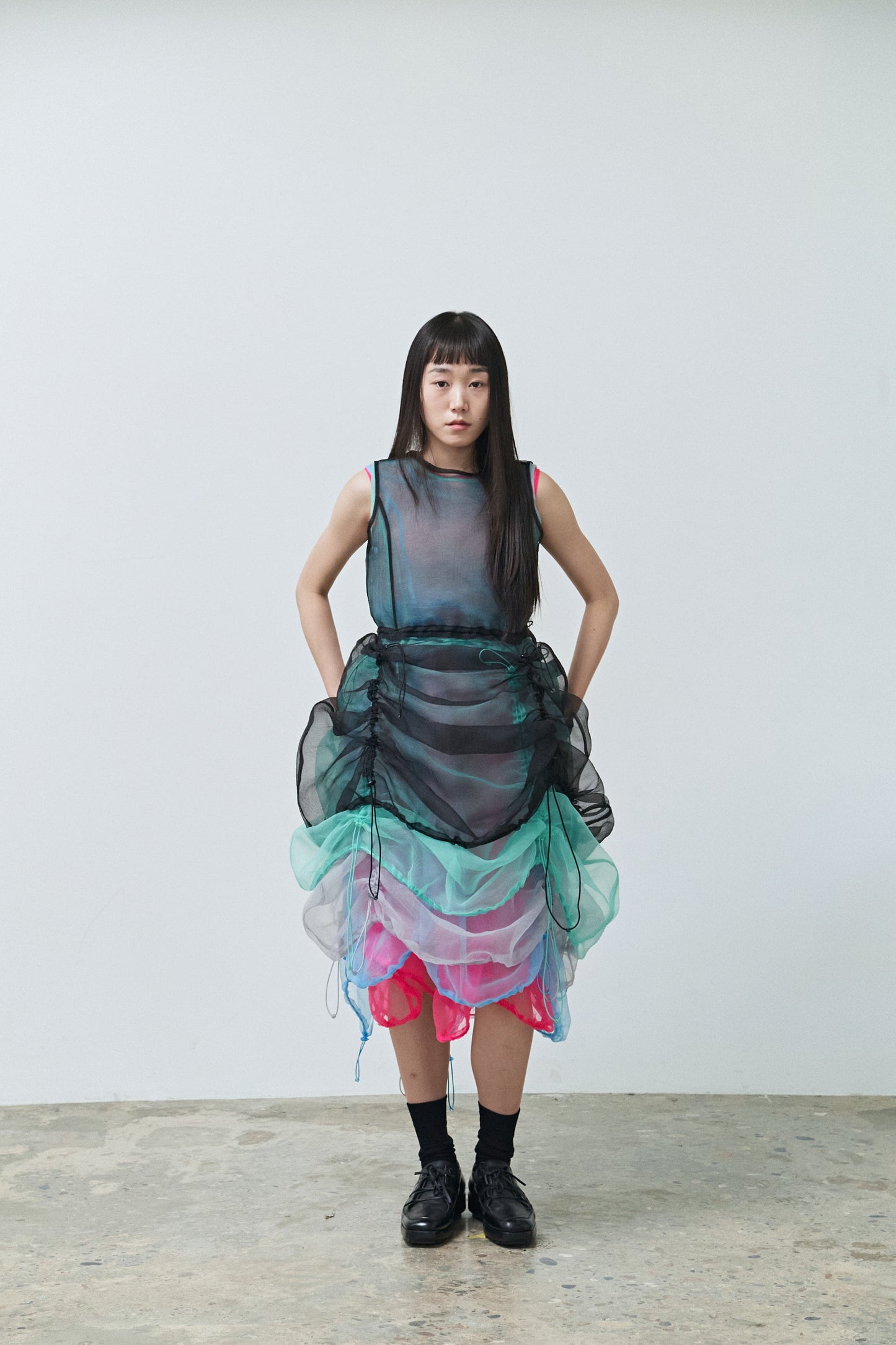 STOPPER SHA DRESS BLACK-SAENGIN STUDIOS-APOC STORE
