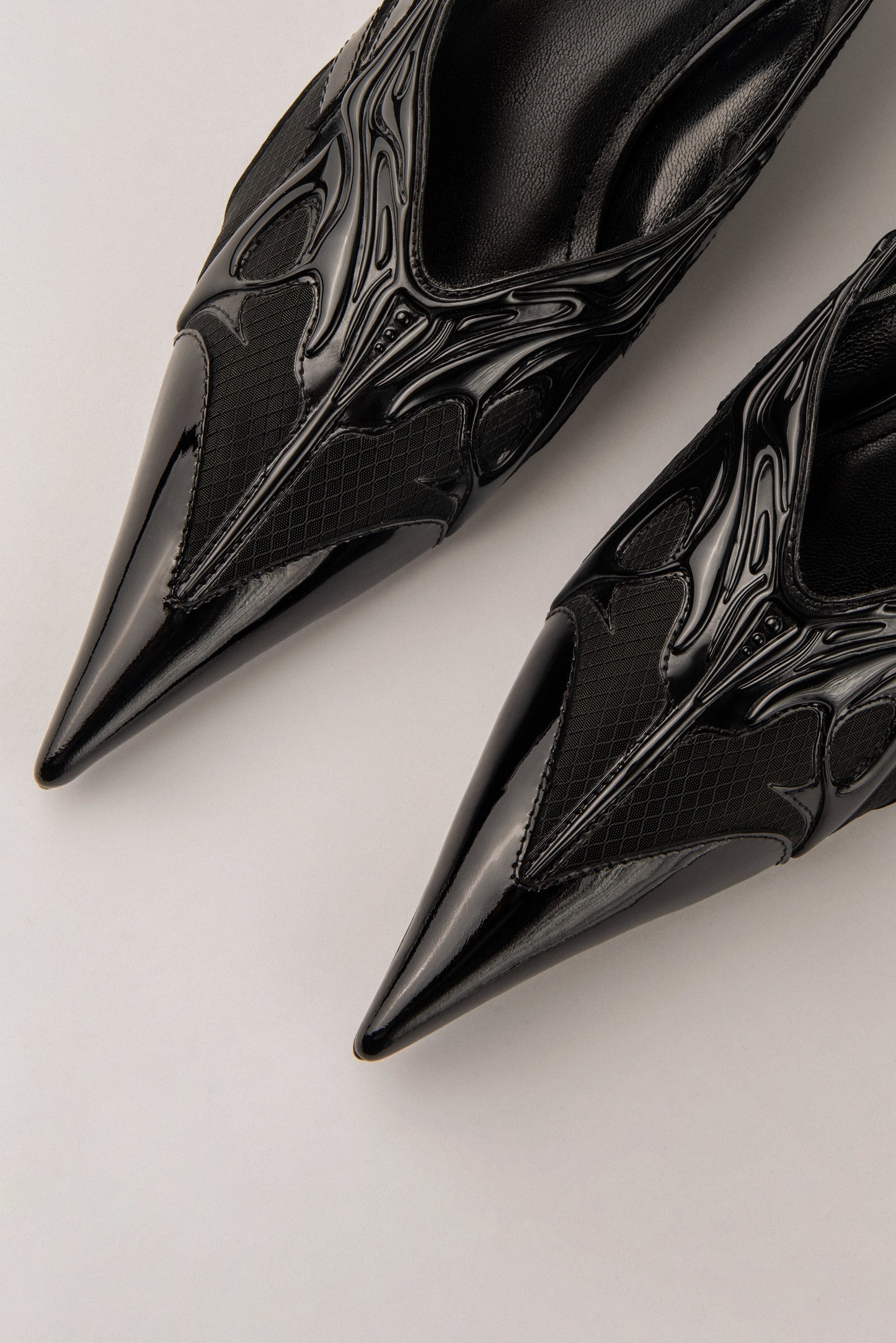 Black Scylla Pumps-Invasive Modification-APOC STORE