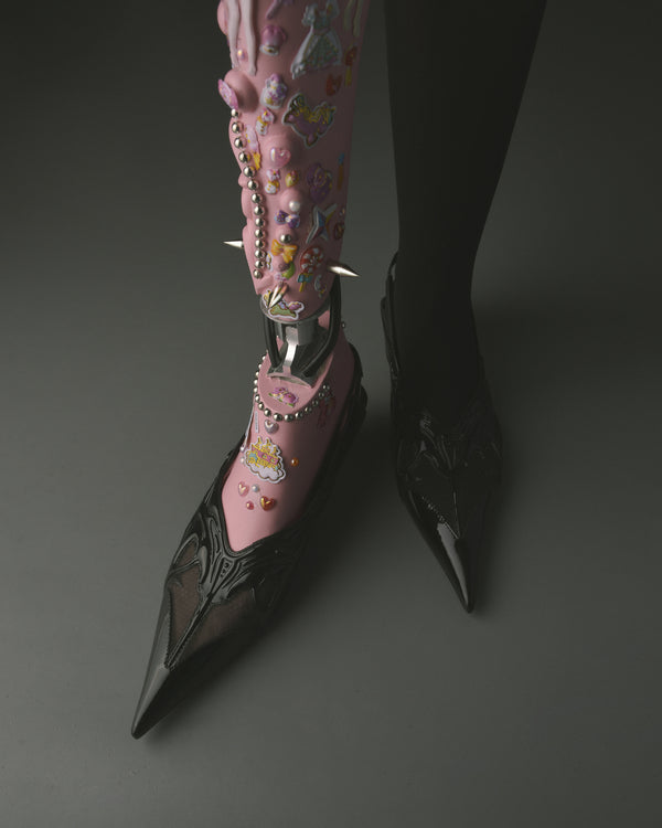 Black Scylla Pumps-Invasive Modification-APOC STORE