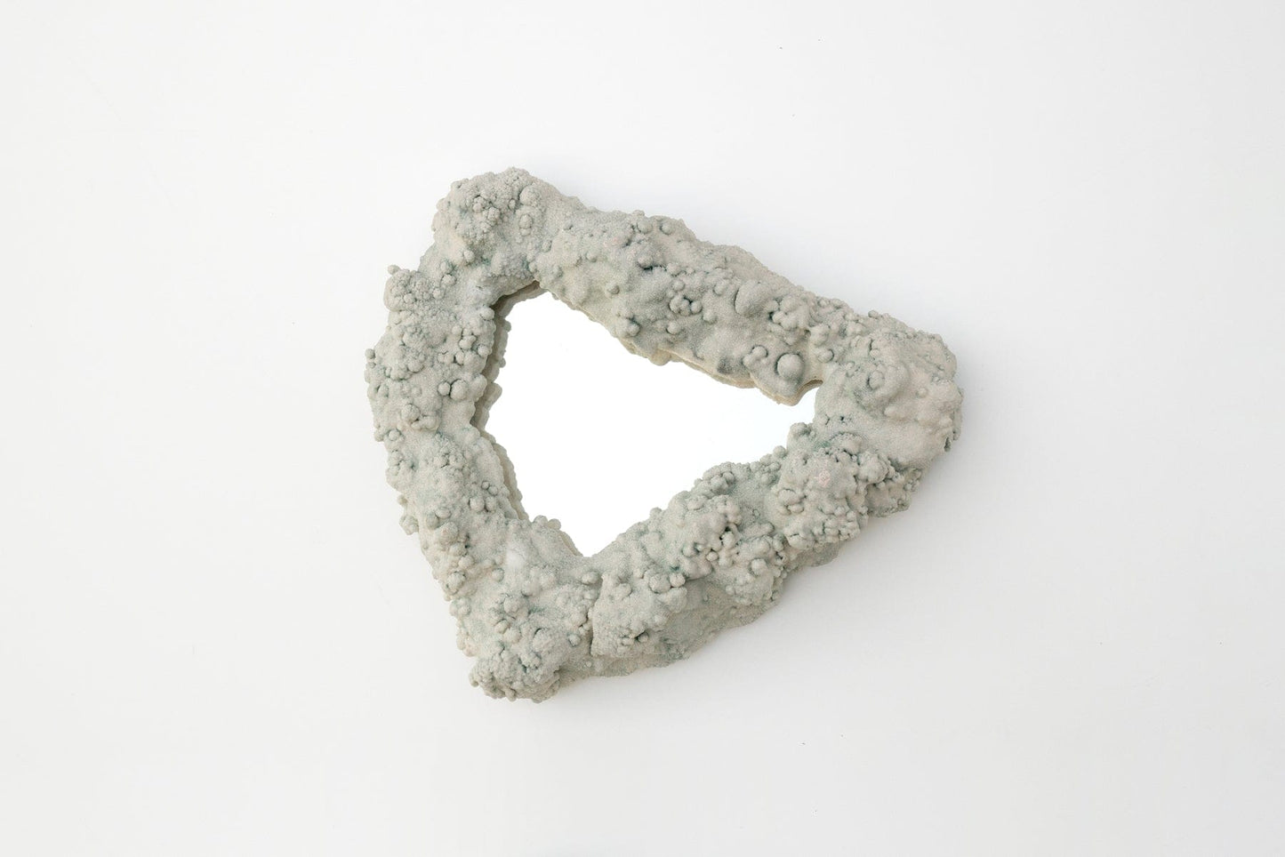 1 of 1 Botryoidal mirror green small-Elissa Lacoste-APOC STORE